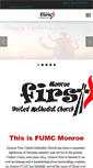 Mobile Screenshot of fumcmonroe.org